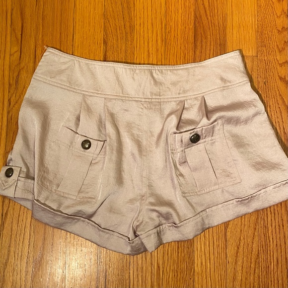 Just Ginger Satin Shorts - Picture 3 of 9